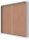 nobo Schaukasten silber 27x DIN A4 200,0 x 6,3 x 97,0 cm, 1 St.