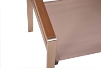 Garden Pleasure Sitzgruppe FLORENCE, silber Kunststoff, Metall, 9-teilig