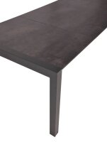 Garden Pleasure Sitzgruppe SOPHIA, grau Kunststoff, Metall, 7-teilig