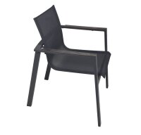 Garden Pleasure Sitzgruppe SOPHIA, pfefferschwarz Kunststoff, Metall, 9-teilig