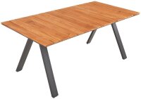 Garden Pleasure Sitzgruppe DAVINA, anthrazit Kunststoff,...