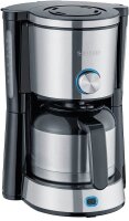 SEVERIN KA 4845 TypeSwitch Kaffeemaschine schwarz, 8 Tassen