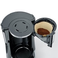 SEVERIN KA 4845 TypeSwitch Kaffeemaschine schwarz, 8 Tassen