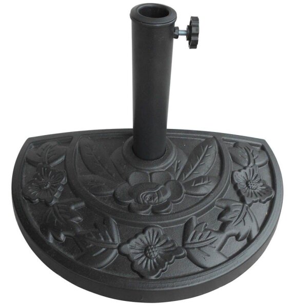 Garden Pleasure Sonnenschirmständer 504221 schwarz, Metall  ( 504221 )