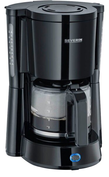 SEVERIN KA 4815 Type Kaffeemaschine schwarz, 10 Tassen