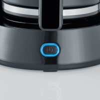 SEVERIN KA 4815 Type Kaffeemaschine schwarz, 10 Tassen