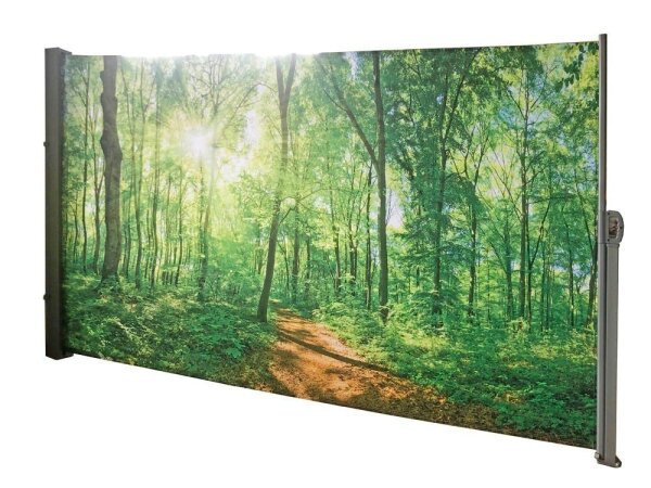 Garden Pleasure Seitenmarkise Waldlichtung mehrfarbig 160,0 x 300,0 cm