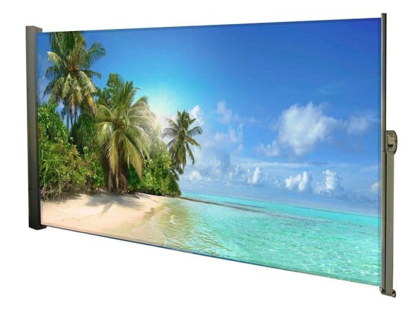 Garden Pleasure Seitenmarkise Malediven mehrfarbig 160,0 x 300,0 cm