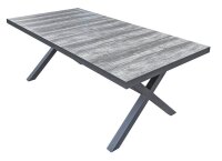 Garden Pleasure Gartentisch RANA grau rechteckig 100,0 x...