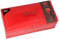 PAPSTAR Servietten Daily Collection rot 2-lagig 24,0 x...