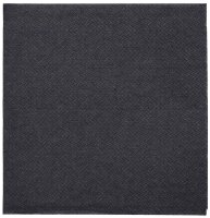 PAPSTAR Servietten Daily Collection schwarz 2-lagig 24,0...