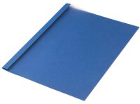 LMG Thermo-Bindemappen blau Leinenkarton für 15 - 20...
