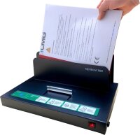LMG Thermo-Bindemappen blau Leinenkarton für 15 - 20 Blatt, 50 St.