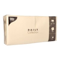 PAPSTAR Servietten Daily Collection champagner 2-lagig...