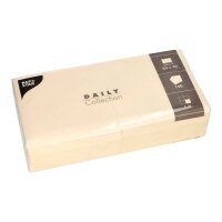 PAPSTAR Servietten Daily Collection champagner 2-lagig 32,0 x 32,0 cm, 150 St.