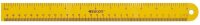 WESTCOTT Lineal 30,0 cm, gelb