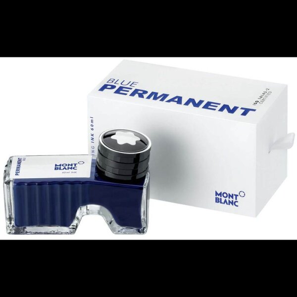 MONTBLANC Tintenfass 128195 permanent blau 60,0 ml, 1 St.