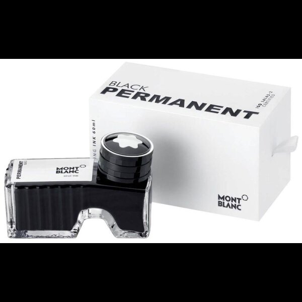 MONTBLANC Tintenfass 128196 permanent schwarz 60,0 ml, 1 St.