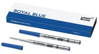 MONTBLANC Royal Blue Kugelschreibermine M blau, 2 St.