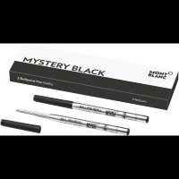 MONTBLANC Mystery Black Kugelschreibermine M schwarz, 2 St.