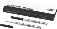 MONTBLANC Mystery Black Kugelschreibermine M schwarz, 2 St.