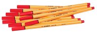 STABILO point 88 Fineliner rot 0,4 mm, 10 St.