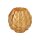STARPAK Kugelkerze Pine Cone gold, 1 St.