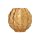 STARPAK Kugelkerze Pine Cone gold, 1 St.