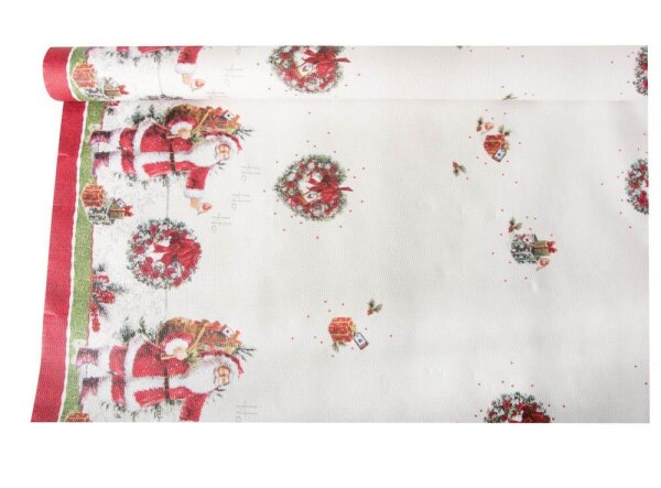 PAPSTAR Tischdecke HoHoHo 86411 mehrfarbig 1,2 x 6,0 m, 1 St.  ( 86411 )