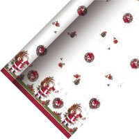 PAPSTAR Tischdecke HoHoHo 86411 mehrfarbig 1,2 x 6,0 m, 1 St.  ( 86411 )