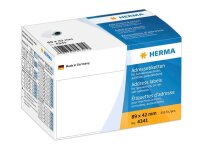HERMA Adressetiketten 4341 weiß 89,0 x 42,0 mm, 250...
