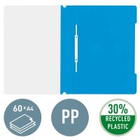 LEITZ Schnellhefter 4191 Kunststoff hellblau DIN A4, 1 St.