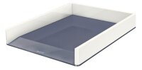 LEITZ Briefablage WOW Duo Colour perlweiß/grau DIN...