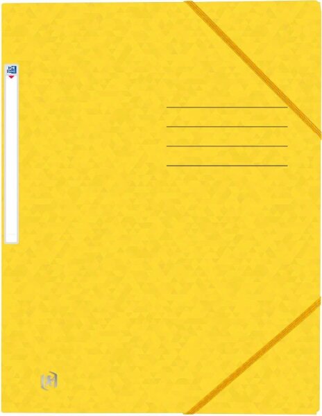 OXFORD Eckspanner TOP FILE+ DIN A4 gelb, 1 St.