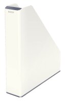 LEITZ Stehsammler WOW Duo Colour 53621001 perlweiß/grau Kunststoff, DIN A4, 1 St.