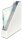 LEITZ Stehsammler WOW Duo Colour 53621001 perlweiß/grau Kunststoff, DIN A4, 1 St.