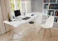 LEITZ Stehsammler WOW Duo Colour 53621036 perlweiß/blau Kunststoff, DIN A4, 1 St.