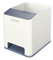 LEITZ Stiftehalter WOW Duo Colour perlweiß/grau...