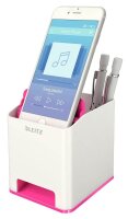 LEITZ Stiftehalter WOW Duo Colour perlweiß/pink...