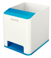 LEITZ Stiftehalter WOW Duo Colour perlweiß/blau...