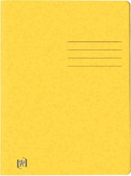 OXFORD Schnellhefter TOP FILE+ Karton gelb DIN A4, 1 St.