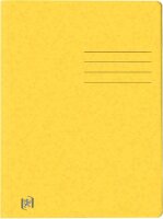 OXFORD Schnellhefter TOP FILE+ Karton gelb DIN A4, 1 St.