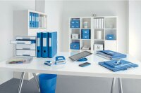 LEITZ WOW Duo Colour Papierkorb 15,0 l blau, 1 St.
