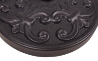 Garden Pleasure Sonnenschirmständer 504224 schwarz, Metall