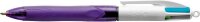 BIC 4-Farben-Kugelschreiber 4 Colours GRIP Fashion...