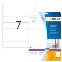 HERMA Ordneretiketten 4825 weiß, 25 Blatt