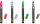 folia METALLIC EFFECTS Kreidemarker farbsortiert 1,0 - 2,0 mm, 5 St.