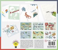 folia Zeichenschablonen-Set farbsortiert