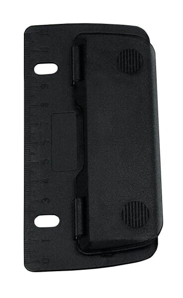 WEDO Taschenlocher schwarz, 1 St.