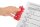WEDO Taschenlocher rot, 1 St.